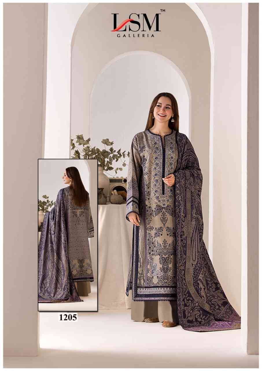 Parian Dream Vol-12 By Lsm Galleria 1201 To 1206 Series Beautiful Festive Suits Colorful Stylish Fancy Casual Wear & Ethnic Wear Pure Lawn Print With Work Dresses At Wholesale Price