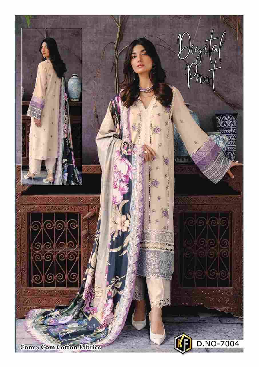 Soha Nazir Luxury Vol-7 By Keval Fab 7001 To 7006 Series Beautiful Festive Suits Stylish Fancy Colorful Casual Wear & Ethnic Wear Pure Cotton Print Dresses At Wholesale Price