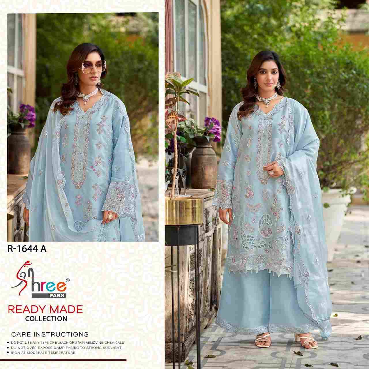 Shree Fabs Hit Design R-1644 Colours By Shree Fabs R-1644-A To R-1644-D Series Designer Pakistani Suits Beautiful Fancy Stylish Colorful Party Wear & Occasional Wear Pure Fancy Embroidery Dresses At Wholesale Price