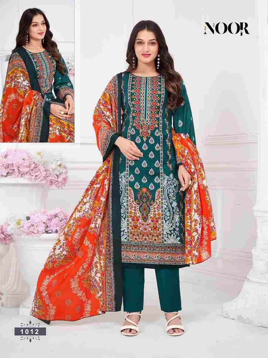 Noor By Falak International 1008 To 1015 Series Beautiful Stylish Festive Suits Fancy Colorful Casual Wear & Ethnic Wear & Ready To Wear Heavy Cotton Print Dresses At Wholesale Price