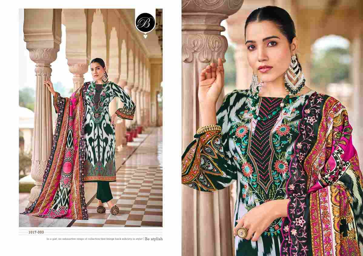 Guzarish Vol-18 By Belliza 1017-001 To 1017-008 Series Beautiful Stylish Festive Suits Fancy Colorful Casual Wear & Ethnic Wear & Ready To Wear Pure Cotton Digital Print Dresses At Wholesale Price