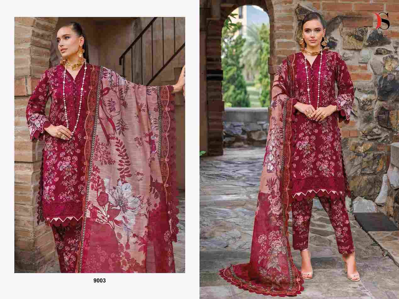 Jade Flora-25 By Deepsy Suits 9001 To 9006 Series Designer Pakistani Suits Beautiful Stylish Fancy Colorful Party Wear & Occasional Wear Pure Viscose Rayon Embroidered Dresses At Wholesale Price