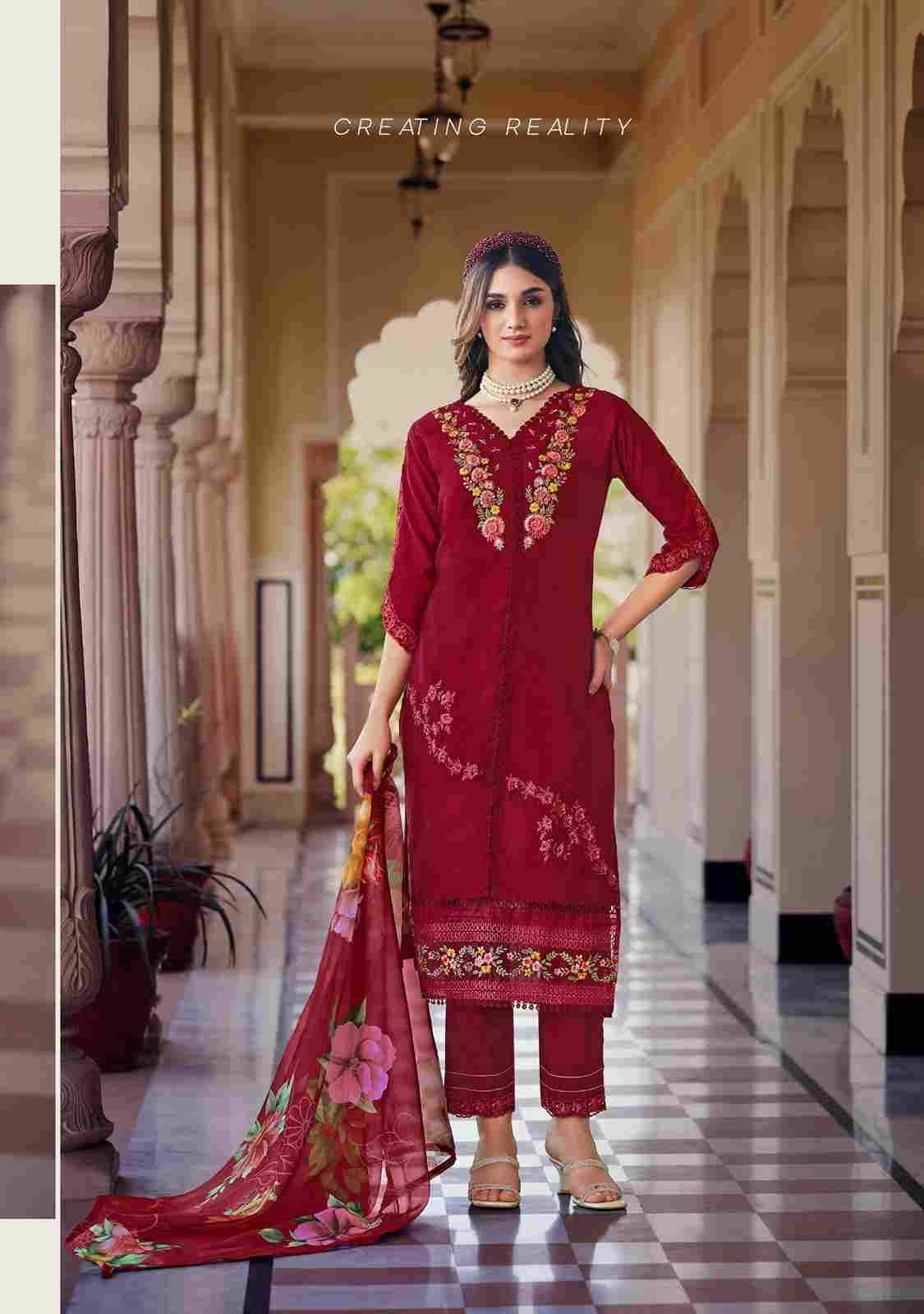 Sajda By Lady Leela 1001 To 1006 Series Designer Festive Suits Collection Beautiful Stylish Fancy Colorful Party Wear & Occasional Wear Pure Viscose Dresses At Wholesale Price