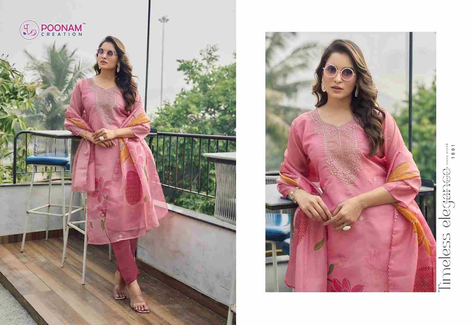 Pashmina By Poonam Creation 1001 To 1008 Series Beautiful Festive Suits Colorful Stylish Fancy Casual Wear & Ethnic Wear Viscose Silk Dresses At Wholesale Price