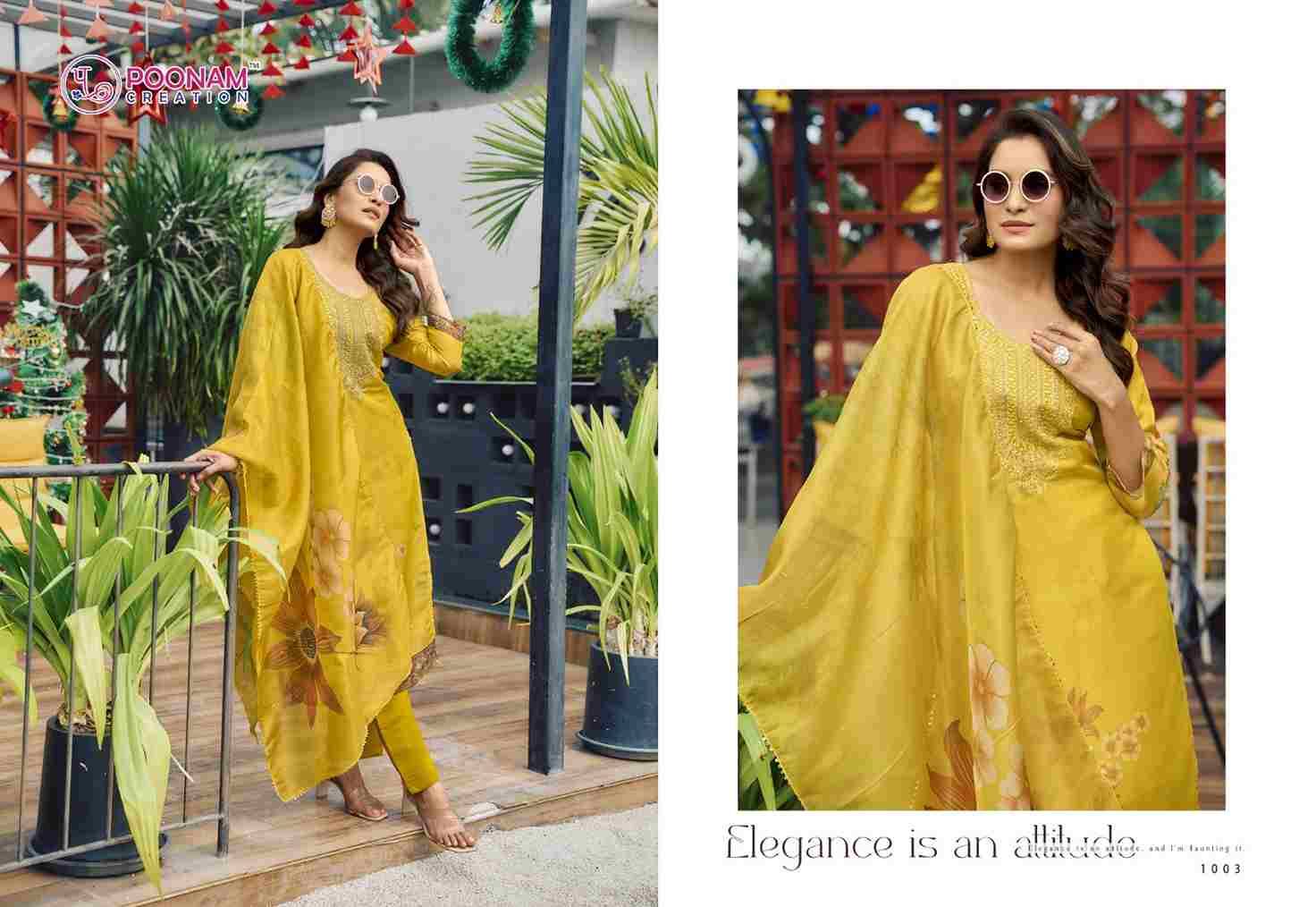 Pashmina By Poonam Creation 1001 To 1008 Series Beautiful Festive Suits Colorful Stylish Fancy Casual Wear & Ethnic Wear Viscose Silk Dresses At Wholesale Price