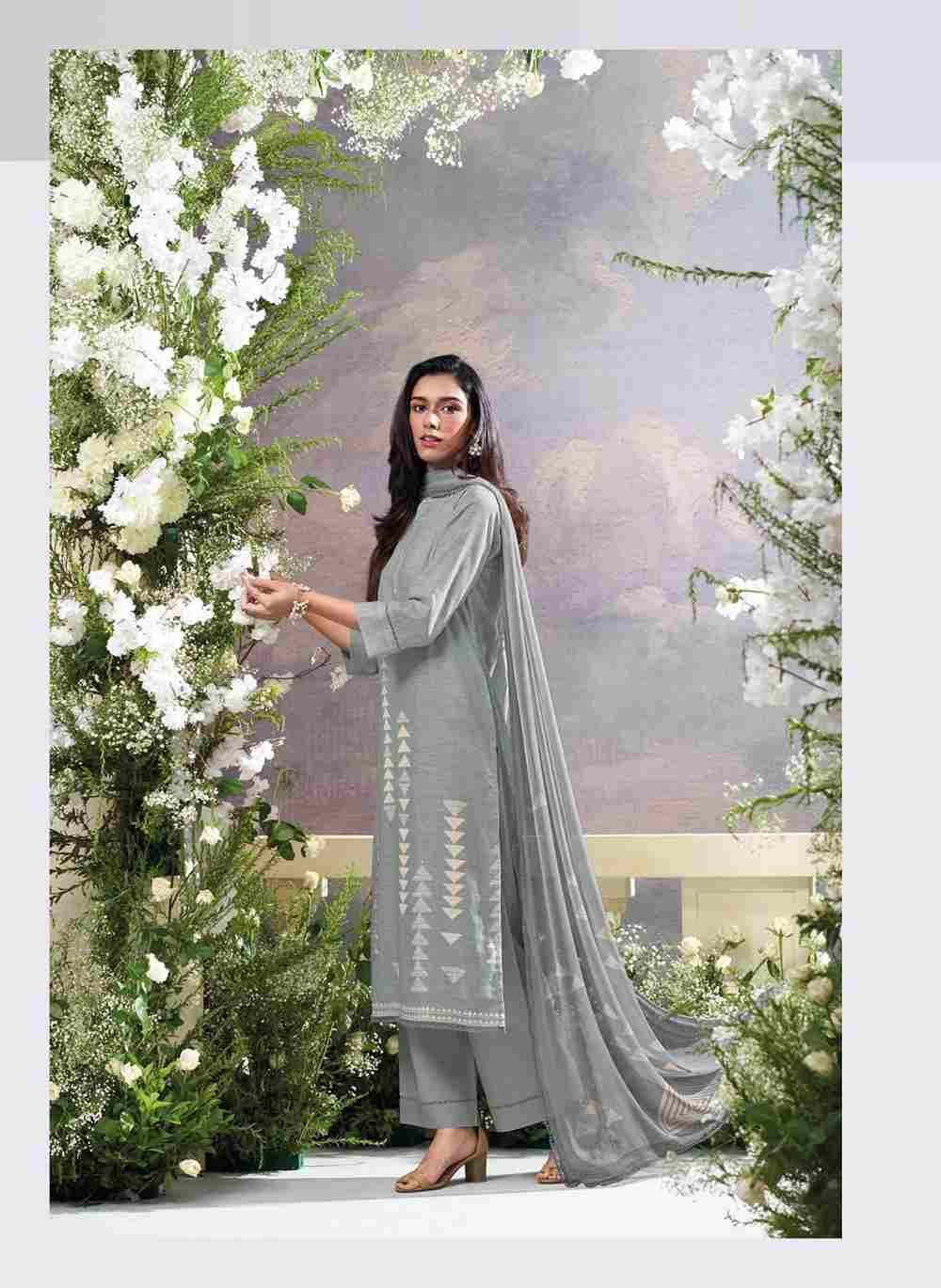 Nafre By Ganga Fashion 2045 To 2050 Series Beautiful Festive Suits Colorful Stylish Fancy Casual Wear & Ethnic Wear Pure Cotton Linen Print Dresses At Wholesale Price