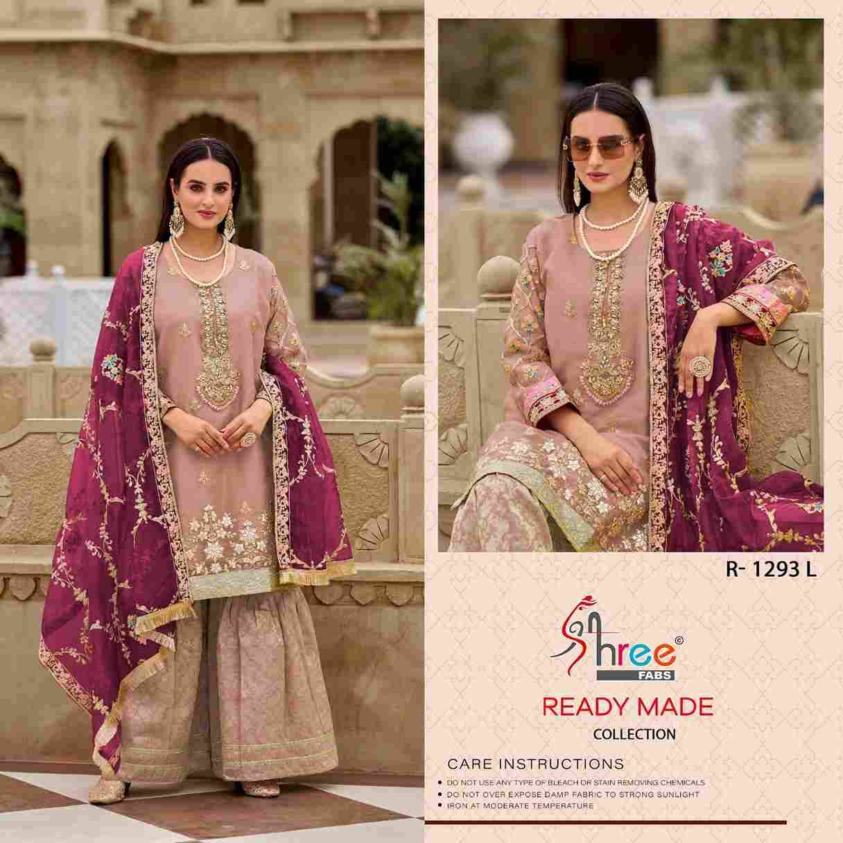 Shree Fabs Hit Design R-1293 Colours Vol-3 By Shree Fabs R-1293-I To R-1293-L Series Beautiful Pakistani Suits Stylish Fancy Colorful Party Wear & Occasional Wear Chinnon Embroidered Dresses At Wholesale Price