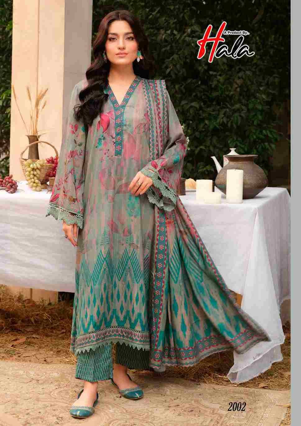 Azure Vol-2 By Hala 2001 To 2006 Series Beautiful Festive Suits Stylish Fancy Colorful Casual Wear & Ethnic Wear Pure Lawn Cotton Digital Print Dresses At Wholesale Price