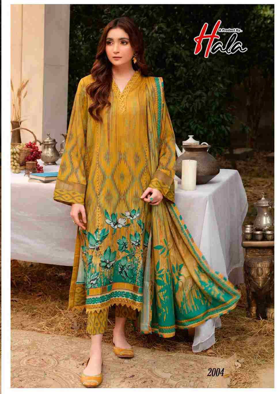 Azure Vol-2 By Hala 2001 To 2006 Series Beautiful Festive Suits Stylish Fancy Colorful Casual Wear & Ethnic Wear Pure Lawn Cotton Digital Print Dresses At Wholesale Price