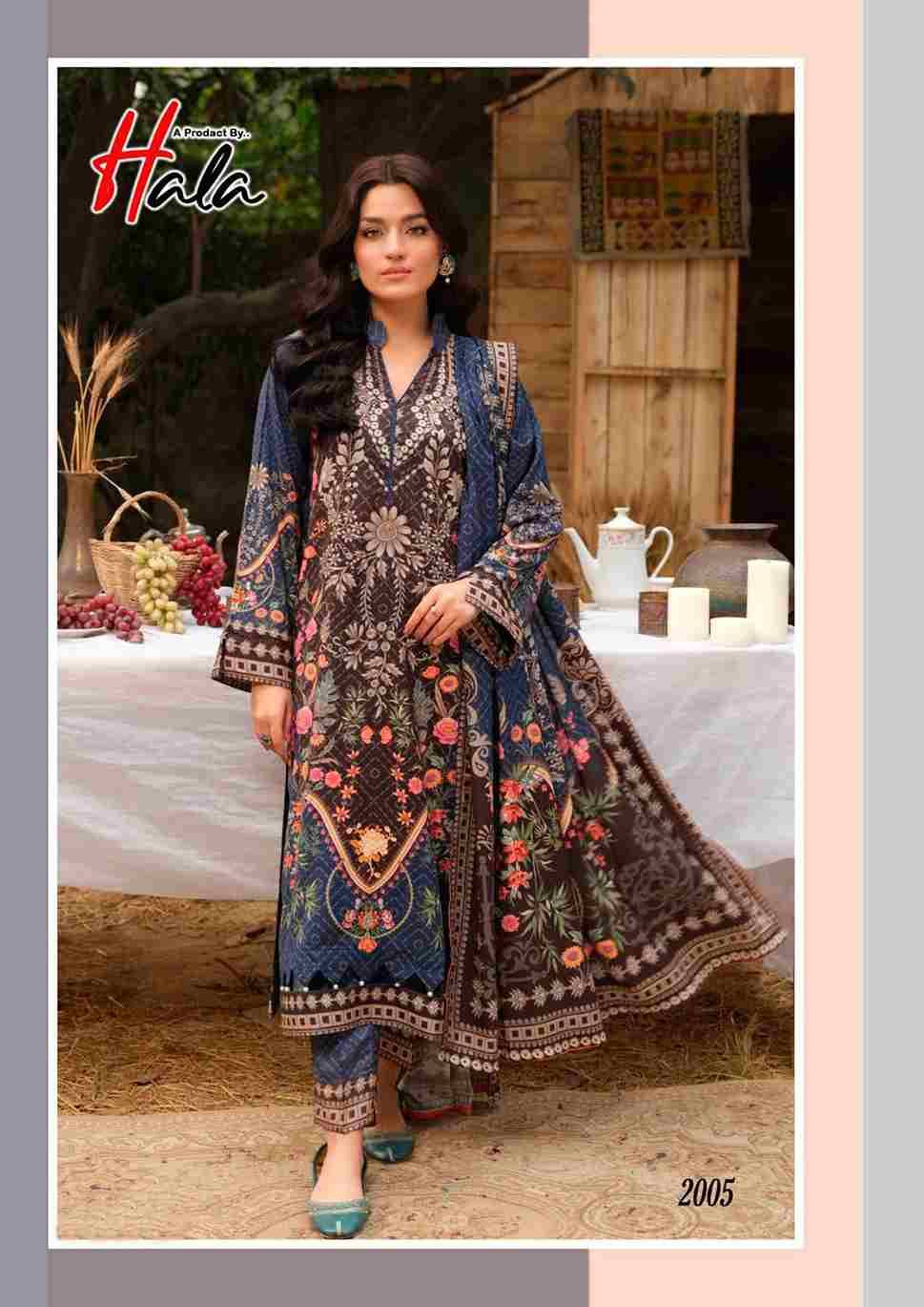 Azure Vol-2 By Hala 2001 To 2006 Series Beautiful Festive Suits Stylish Fancy Colorful Casual Wear & Ethnic Wear Pure Lawn Cotton Digital Print Dresses At Wholesale Price