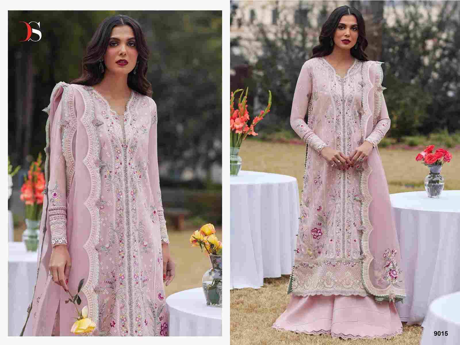 Elan Lawn-25 By Deepsy Suits 9011 To 9016 Series Designer Pakistani Suits Beautiful Stylish Fancy Colorful Party Wear & Occasional Wear Pure Cotton Embroidered Dresses At Wholesale Price