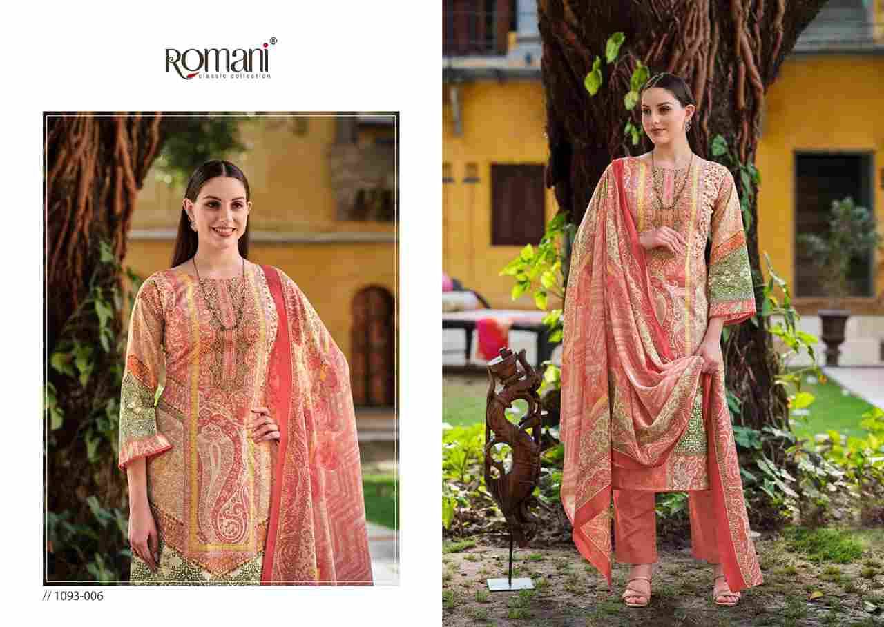 Aarzu Vol-10 By Romani 1093-001 To 1093-008 Series Beautiful Festive Suits Stylish Fancy Colorful Casual Wear & Ethnic Wear Soft Cotton Print Dresses At Wholesale Price