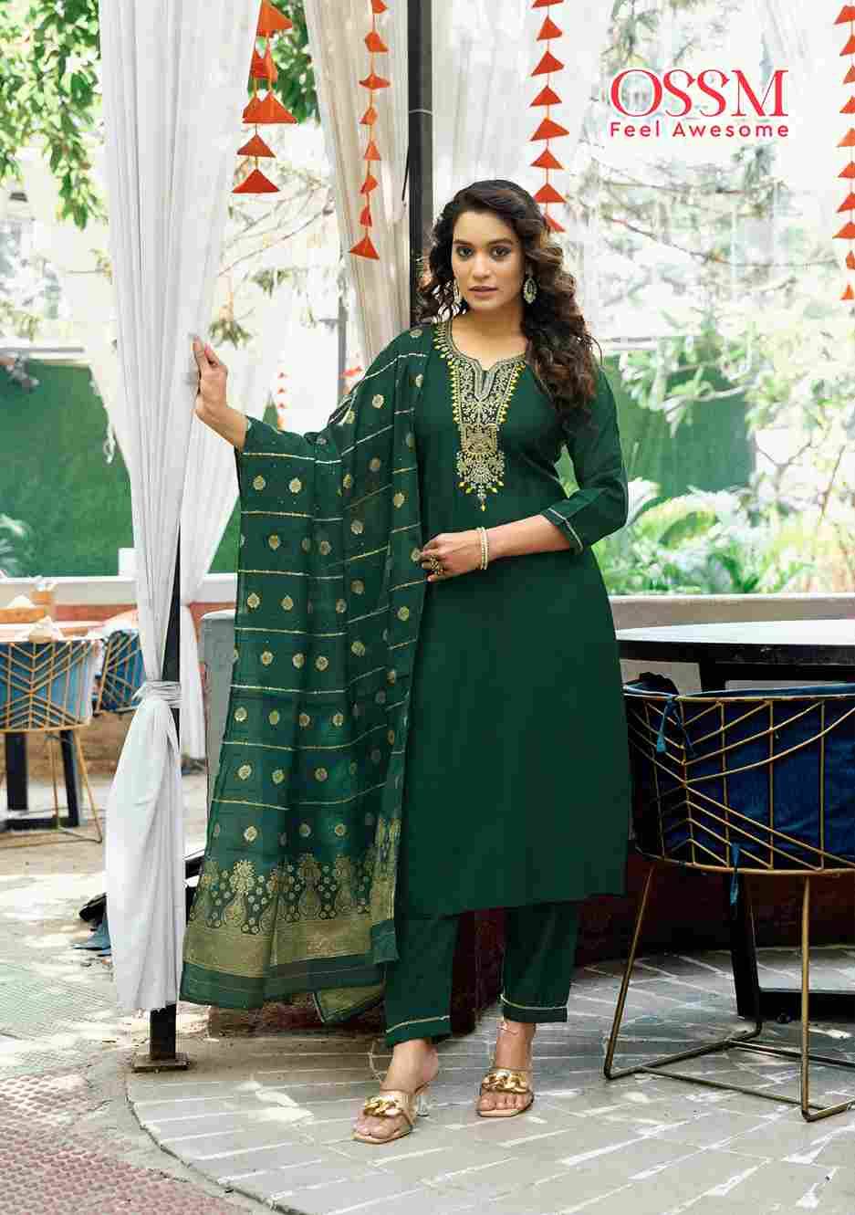 Nargis Vol-2 By Ossm 2001 To 2006 Series Festive Suits Beautiful Fancy Colorful Stylish Party Wear & Occasional Wear Viscose Roman Print Dresses At Wholesale Price