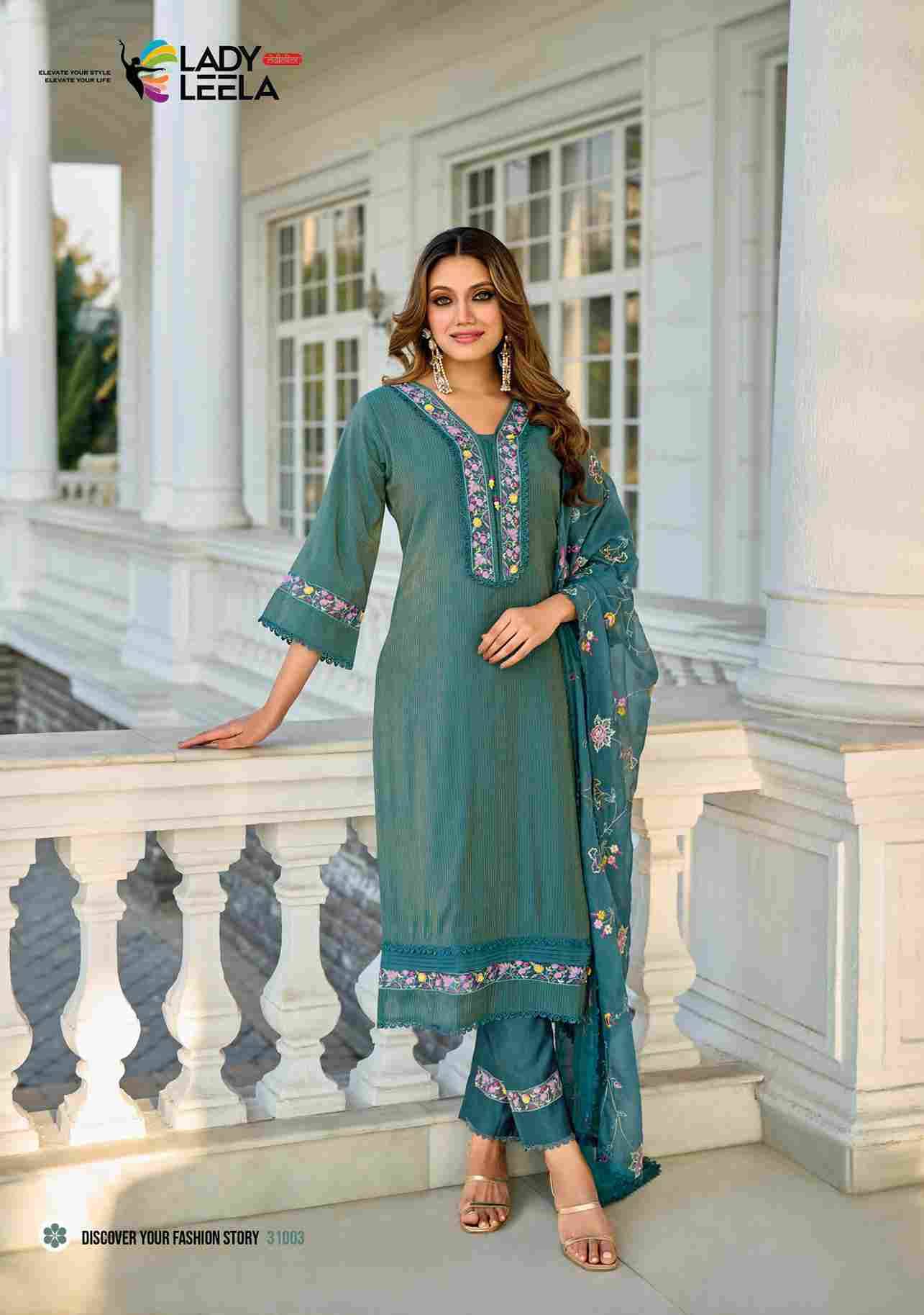 Aarfa By Lady Leela 31001 To 31006 Series Designer Festive Suits Collection Beautiful Stylish Fancy Colorful Party Wear & Occasional Wear Pure Viscose Silk Dresses At Wholesale Price