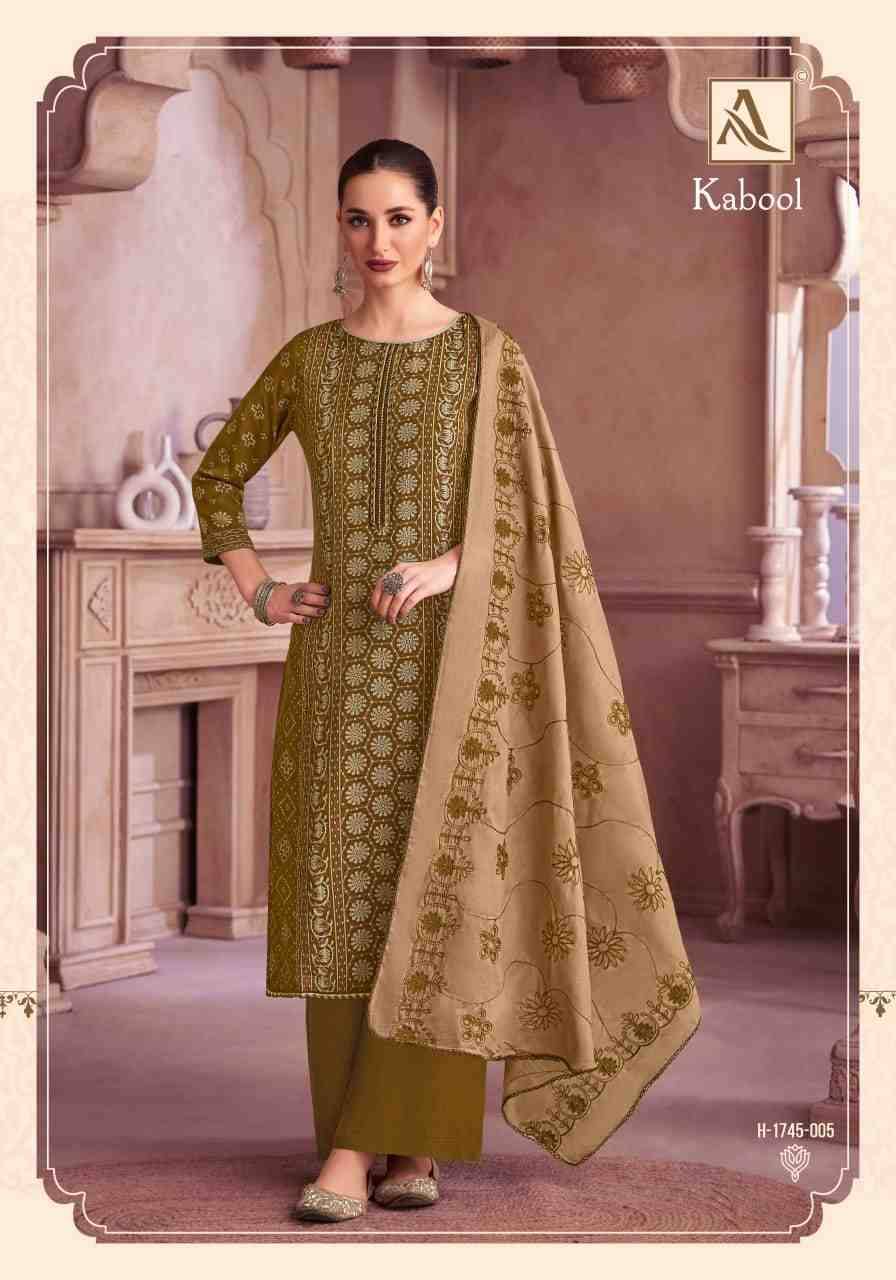 Kabool By Alok Suit 1745-001 To 1745-006 Series Beautiful Festive Suits Stylish Fancy Colorful Casual Wear & Ethnic Wear Pure Viscose Rayon Print Dresses At Wholesale Price