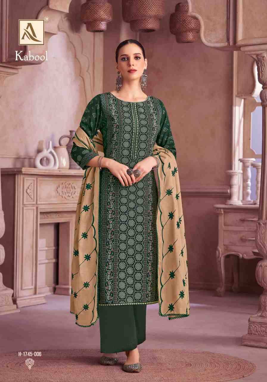 Kabool By Alok Suit 1745-001 To 1745-006 Series Beautiful Festive Suits Stylish Fancy Colorful Casual Wear & Ethnic Wear Pure Viscose Rayon Print Dresses At Wholesale Price