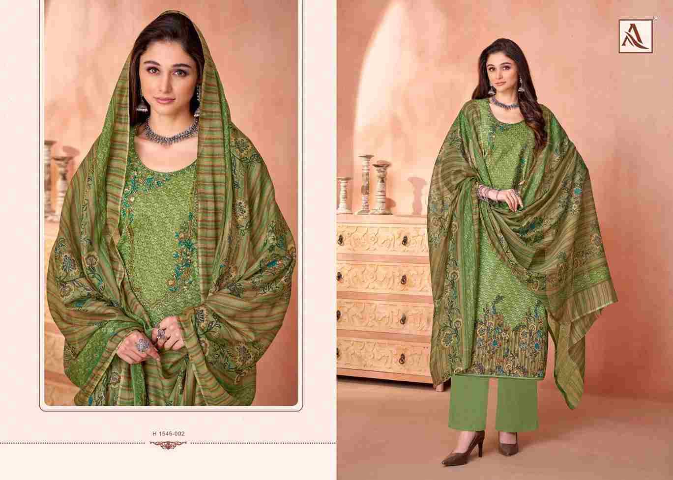 Mani By Alok Suit 1545-001 To 1545-008 Series Beautiful Festive Suits Stylish Fancy Colorful Casual Wear & Ethnic Wear Pure Cambric Cotton Print Dresses At Wholesale Price