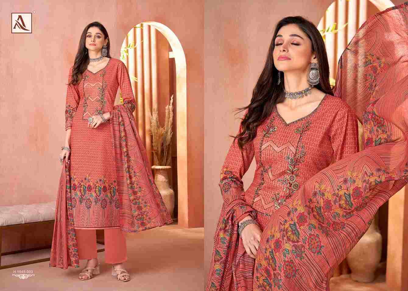 Mani By Alok Suit 1545-001 To 1545-008 Series Beautiful Festive Suits Stylish Fancy Colorful Casual Wear & Ethnic Wear Pure Cambric Cotton Print Dresses At Wholesale Price