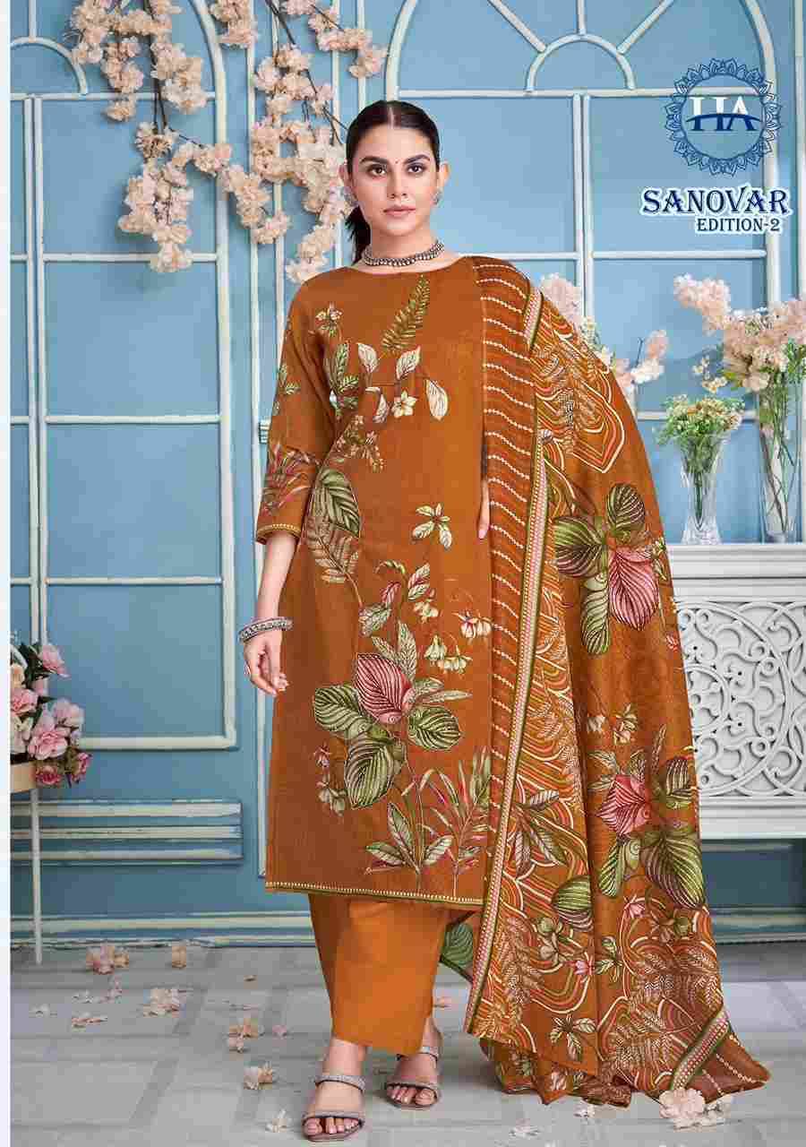 Sanovar Vol-2 By Harshit Fashion Hub 1755-001 To 1755-006 Series Beautiful Festive Suits Stylish Fancy Colorful Casual Wear & Ethnic Wear Pure Jam Cotton Print Dresses At Wholesale Price