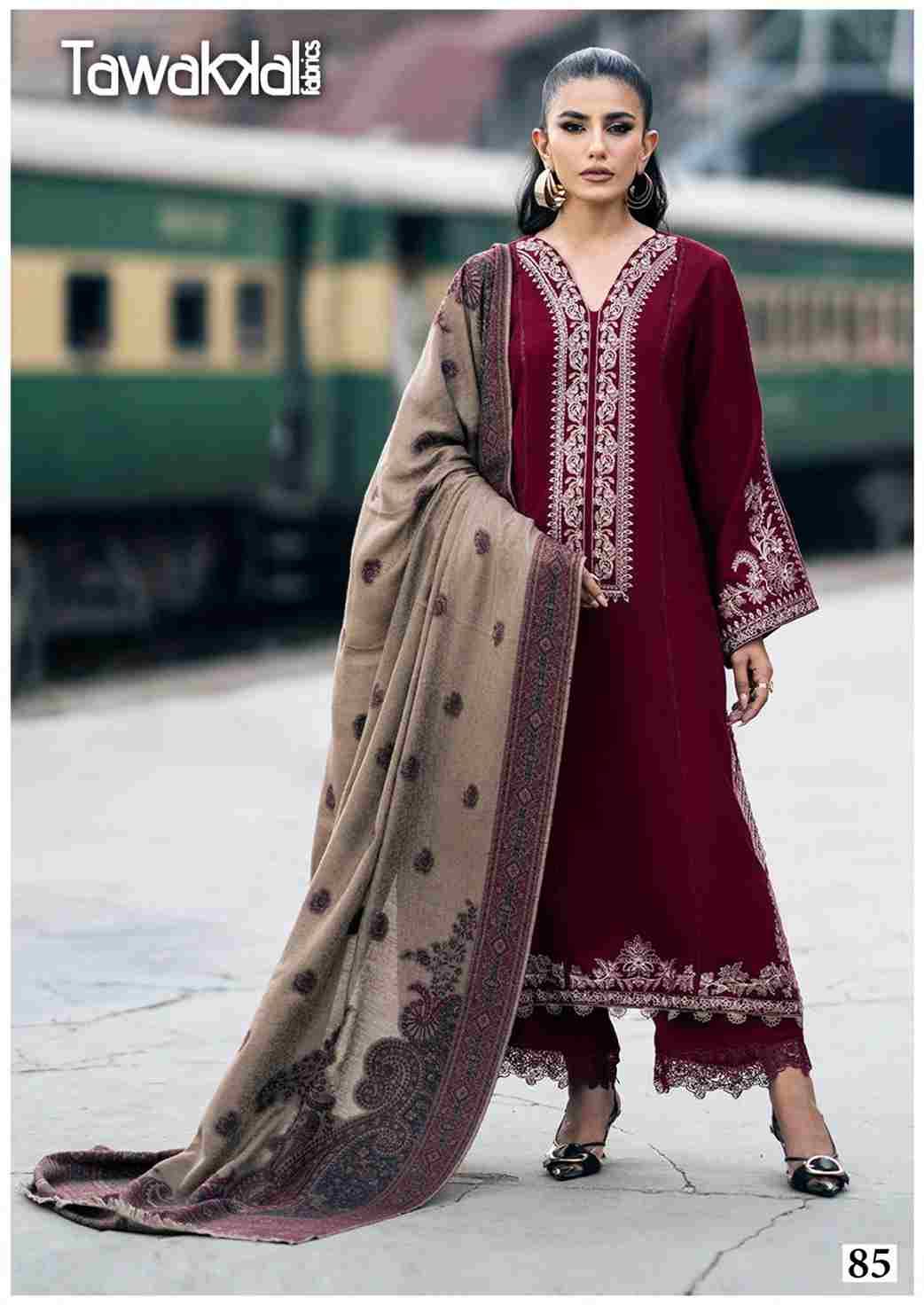 Mehroz Vol-9 By Tawakkal Fab 81 To 90 Series Designer Festive Suits Beautiful Stylish Fancy Colorful Party Wear & Occasional Wear Pure Cotton Dresses At Wholesale Price