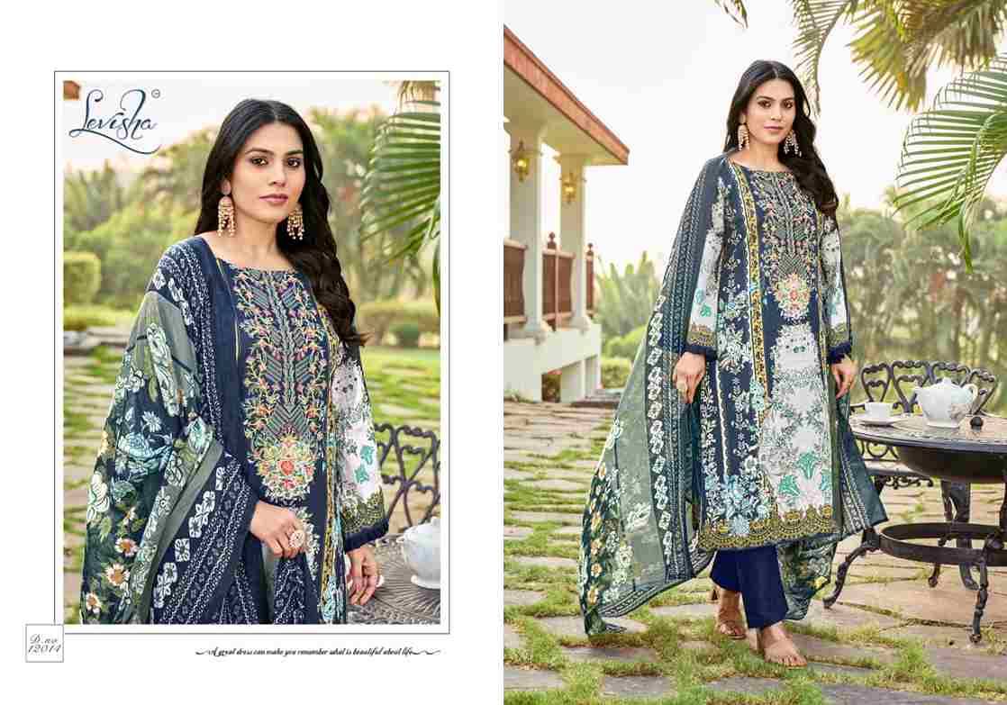 Naira Nx Vol-12 By Levisha 12013 To 12020 Series Beautiful Festive Suits Stylish Fancy Colorful Casual Wear & Ethnic Wear Cambric Lawn Cotton Dresses At Wholesale Price