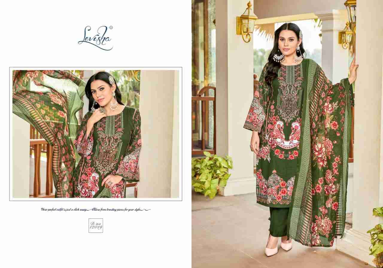 Naira Nx Vol-12 By Levisha 12013 To 12020 Series Beautiful Festive Suits Stylish Fancy Colorful Casual Wear & Ethnic Wear Cambric Lawn Cotton Dresses At Wholesale Price