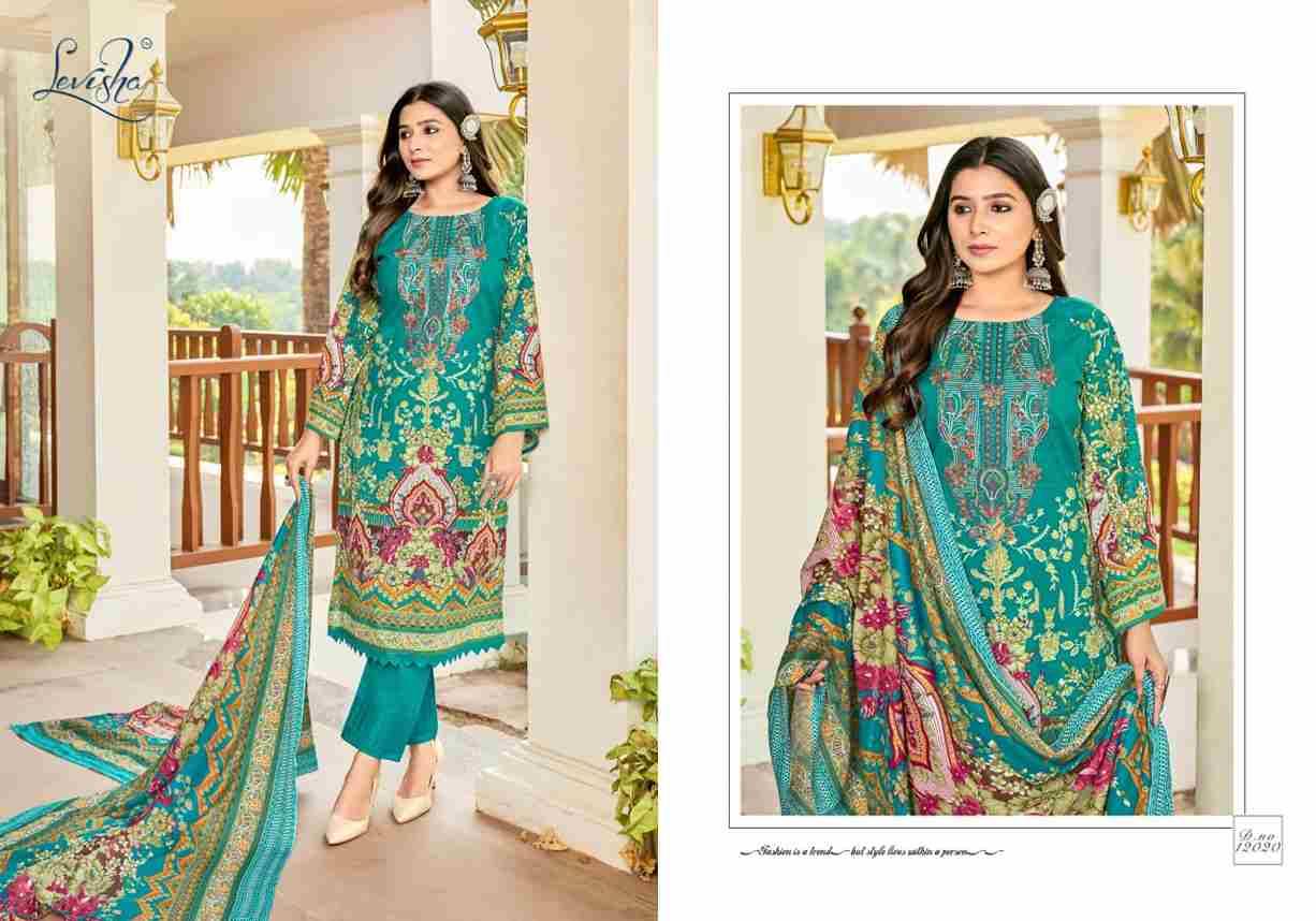 Naira Nx Vol-12 By Levisha 12013 To 12020 Series Beautiful Festive Suits Stylish Fancy Colorful Casual Wear & Ethnic Wear Cambric Lawn Cotton Dresses At Wholesale Price