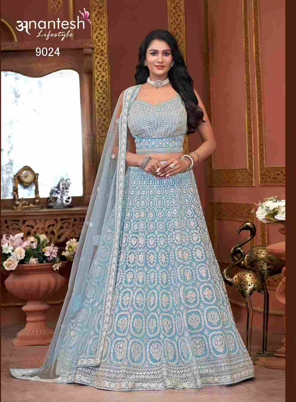 Bridal Couture-2025 By Anantesh Lifestyle Beautiful Colorful Fancy Wedding Collection Occasional Wear & Party Wear Georgette/Net Lehengas At Wholesale Price