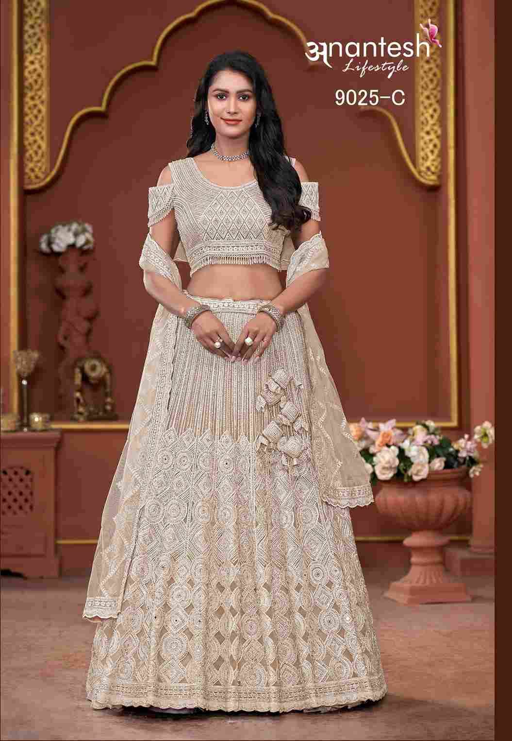 Bridal Couture-2025 By Anantesh Lifestyle Beautiful Colorful Fancy Wedding Collection Occasional Wear & Party Wear Georgette/Net Lehengas At Wholesale Price