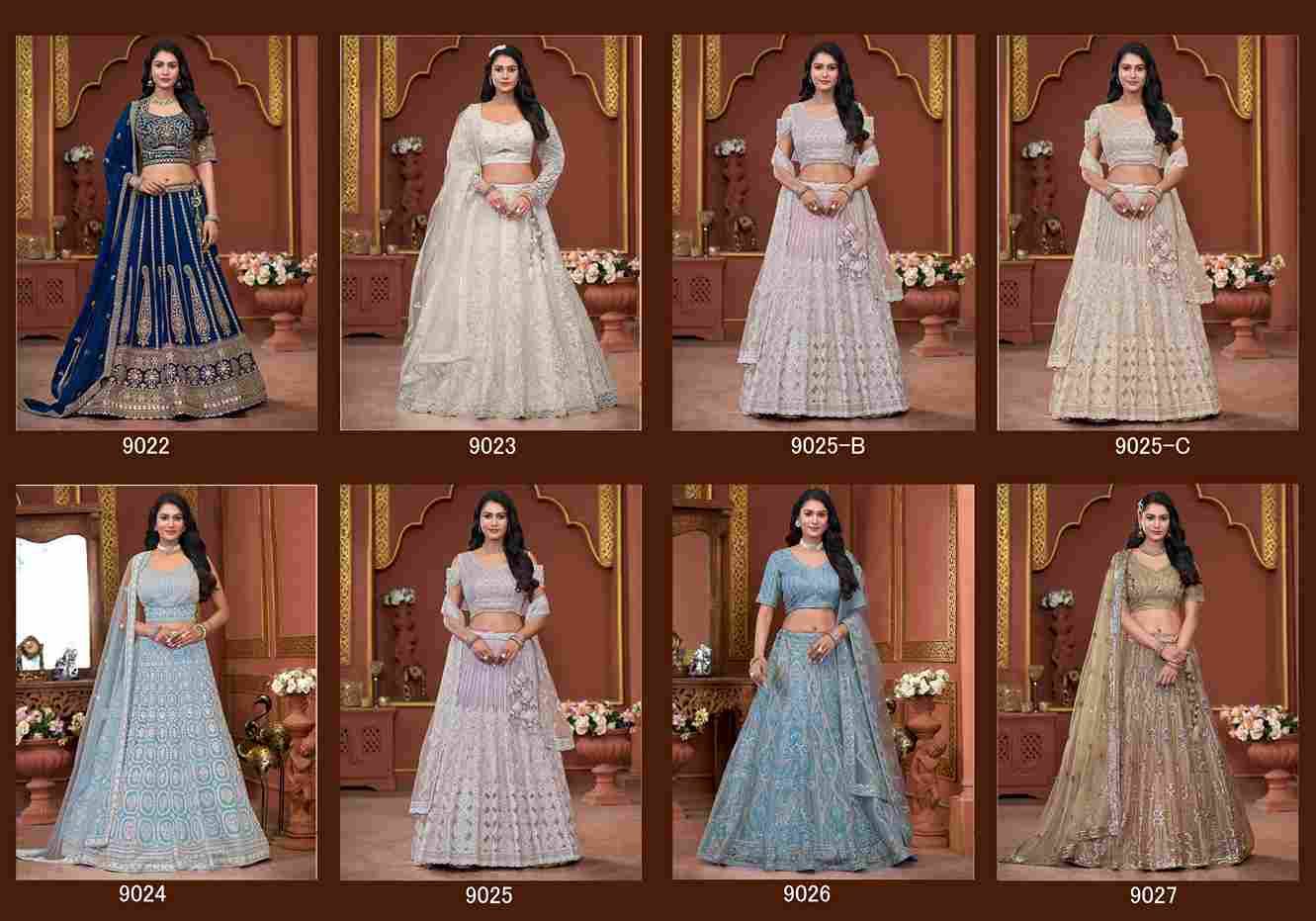 Bridal Couture-2025 By Anantesh Lifestyle Beautiful Colorful Fancy Wedding Collection Occasional Wear & Party Wear Georgette/Net Lehengas At Wholesale Price