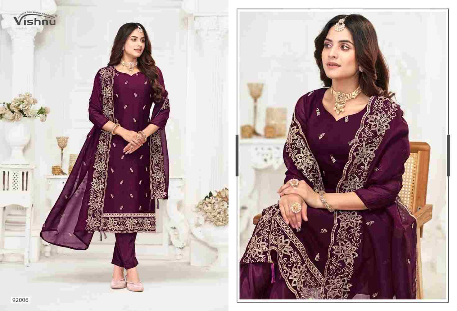 Lamhey By Vishnu 92001 To 92008 Series Beautiful Stylish Festive Suits Fancy Colorful Casual Wear & Ethnic Wear & Ready To Wear Crunchey Blooming Dresses At Wholesale Price