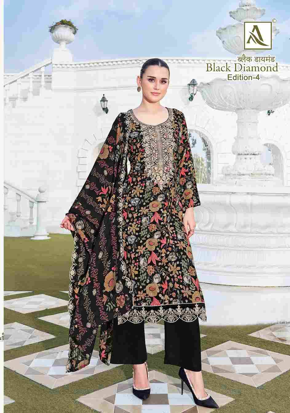 Black Diamond Vol-4 By Alok Suit 1770-001 To 1770-008 Series Beautiful Festive Suits Colorful Stylish Fancy Casual Wear & Ethnic Wear Pure Rayon Dresses At Wholesale Price