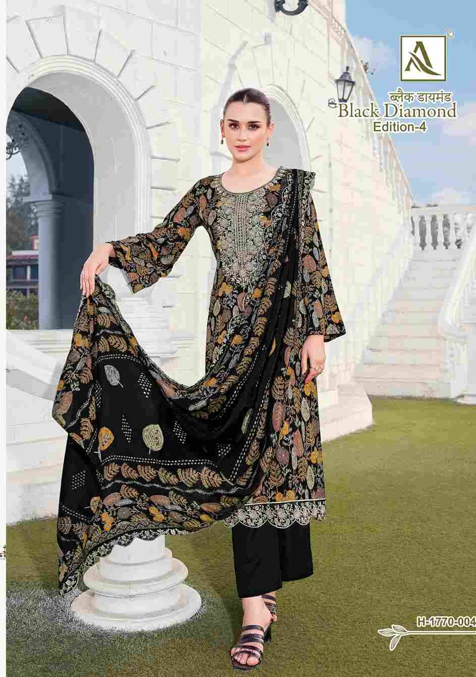 Black Diamond Vol-4 By Alok Suit 1770-001 To 1770-008 Series Beautiful Festive Suits Colorful Stylish Fancy Casual Wear & Ethnic Wear Pure Rayon Dresses At Wholesale Price