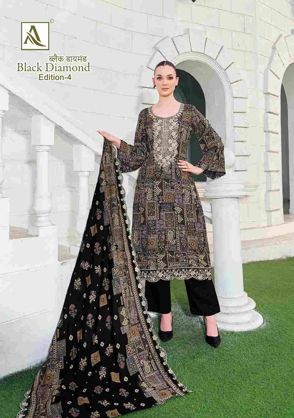 Black Diamond Vol-4 By Alok Suit 1770-001 To 1770-008 Series Beautiful Festive Suits Colorful Stylish Fancy Casual Wear & Ethnic Wear Pure Rayon Dresses At Wholesale Price