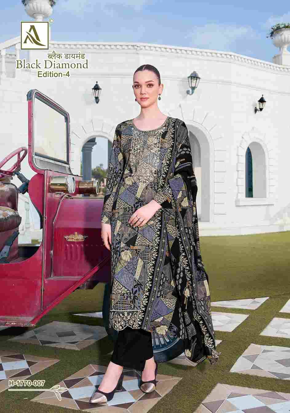 Black Diamond Vol-4 By Alok Suit 1770-001 To 1770-008 Series Beautiful Festive Suits Colorful Stylish Fancy Casual Wear & Ethnic Wear Pure Rayon Dresses At Wholesale Price