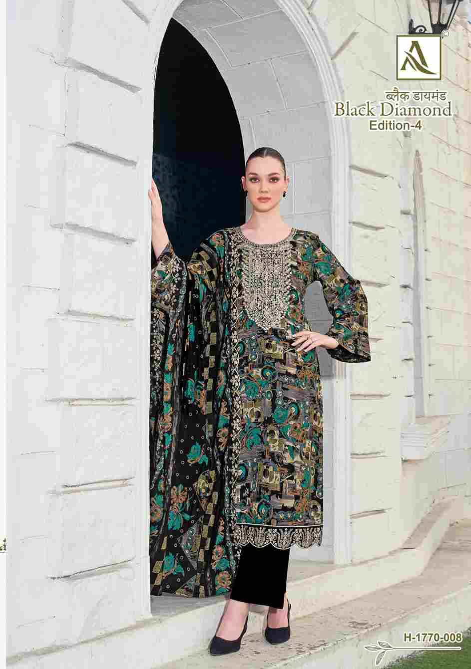 Black Diamond Vol-4 By Alok Suit 1770-001 To 1770-008 Series Beautiful Festive Suits Colorful Stylish Fancy Casual Wear & Ethnic Wear Pure Rayon Dresses At Wholesale Price