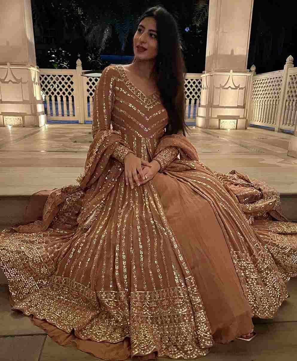 6453 By Fashid Wholesale 01 To 04 Series Kd Beautiful Festive Suits Colorful Stylish Fancy Casual Wear & Ethnic Wear Faux Georgette Dresses At Wholesale Price