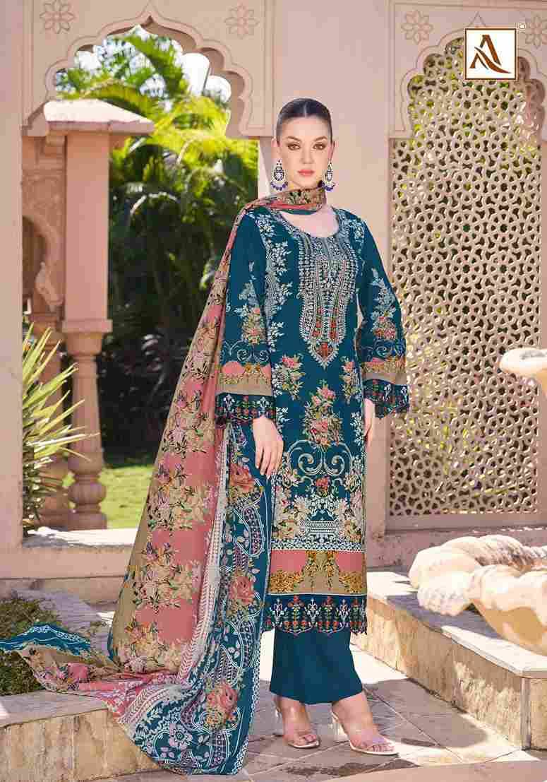 Qurbat Vol-17 By Alok Suit 1723-001 To 1723-008 Series Beautiful Festive Suits Colorful Stylish Fancy Casual Wear & Ethnic Wear Pure Cambric Cotton Dresses At Wholesale Price