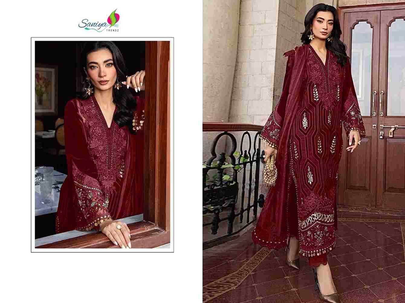 Saniya Trendz 7120 Colours By Saniya Trendz 7120-A To 7120-C Series Beautiful Pakistani Suits Colorful Stylish Fancy Casual Wear & Ethnic Wear Rayon Embroidered Dresses At Wholesale Price