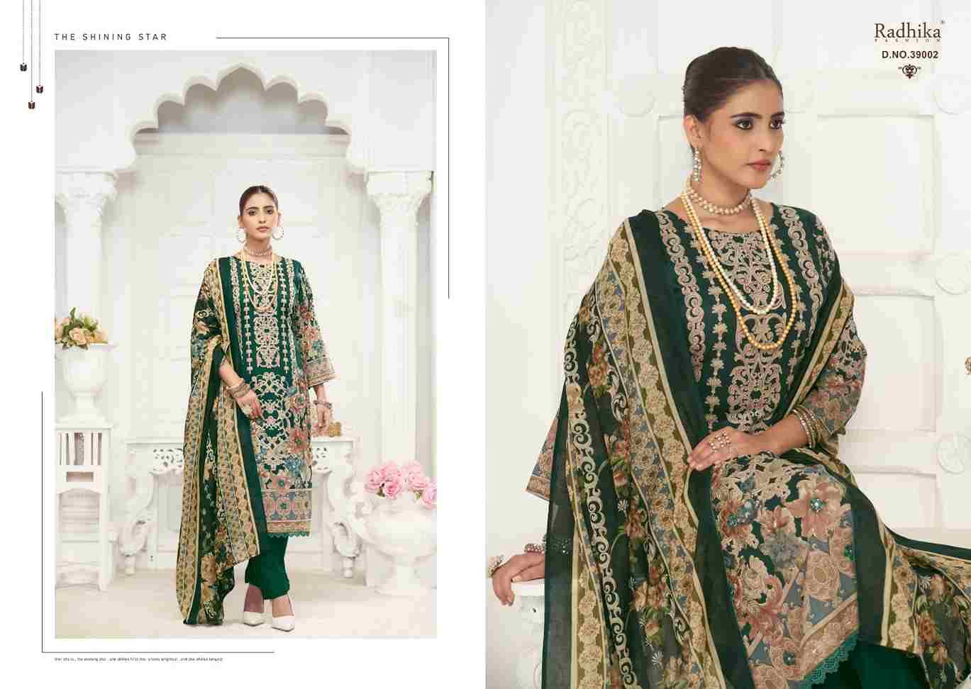 Nazia By Azara 39001 To 39002 Series Beautiful Festive Suits Stylish Fancy Colorful Casual Wear & Ethnic Wear Pure Cambric Cotton Dresses At Wholesale Price