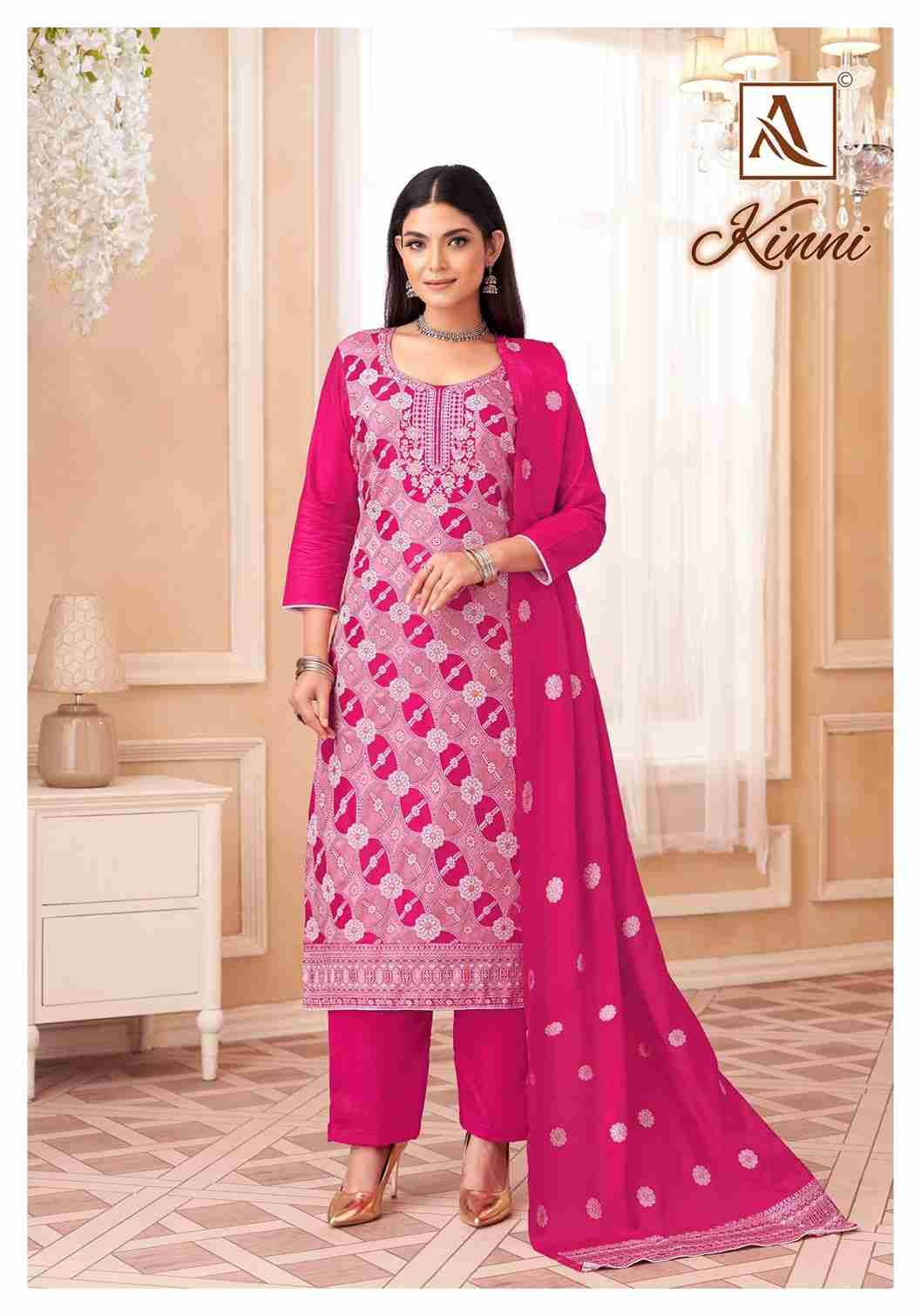 Kinni By Alok Suit 1684-001 To 1684-006 Series Beautiful Festive Suits Colorful Stylish Fancy Casual Wear & Ethnic Wear Pure Muslin Jacquard Dresses At Wholesale Price