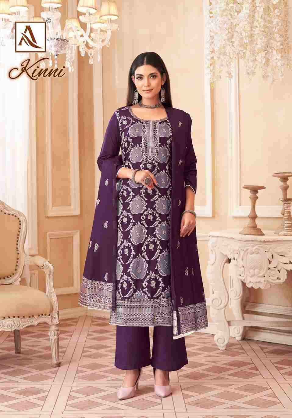 Kinni By Alok Suit 1684-001 To 1684-006 Series Beautiful Festive Suits Colorful Stylish Fancy Casual Wear & Ethnic Wear Pure Muslin Jacquard Dresses At Wholesale Price