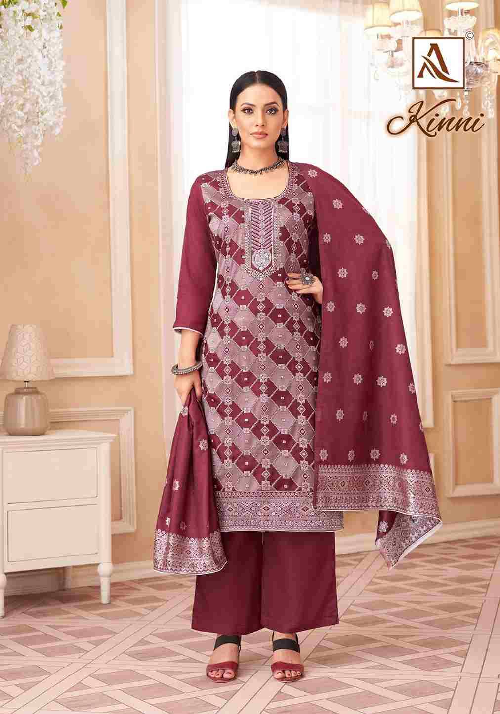 Kinni By Alok Suit 1684-001 To 1684-006 Series Beautiful Festive Suits Colorful Stylish Fancy Casual Wear & Ethnic Wear Pure Muslin Jacquard Dresses At Wholesale Price