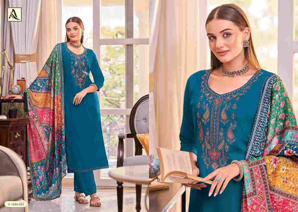 Saundarya Vol-2 By Alok Suit 1583-001 To 1583-008 Series Beautiful Stylish Festive Suits Fancy Colorful Casual Wear & Ethnic Wear & Ready To Wear Pure Viscose Rayon Dresses At Wholesale Price