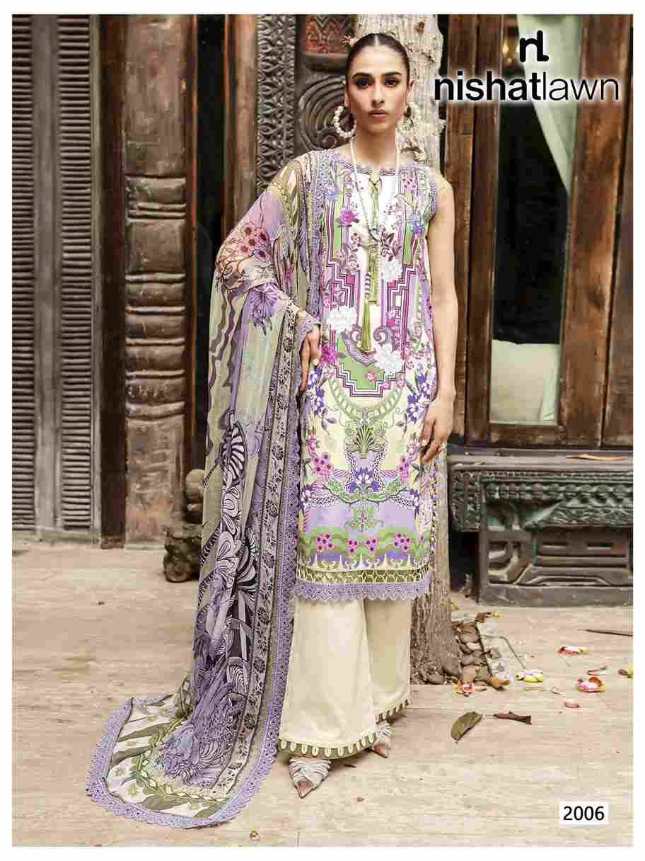 Urbane Vol-2 By Nishat Lawn 2001 To 2006 Series Beautiful Festive Suits Stylish Fancy Colorful Casual Wear & Ethnic Wear Pure Lawn Digital Print Dresses At Wholesale Price