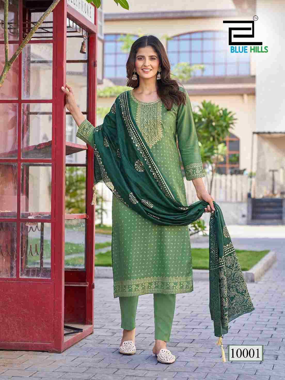 Libaas Vol-2 By Blue Hills 01 To 08 Series Beautiful Suits Colorful Stylish Fancy Casual Wear & Ethnic Wear Rayon print Dresses At Wholesale Price