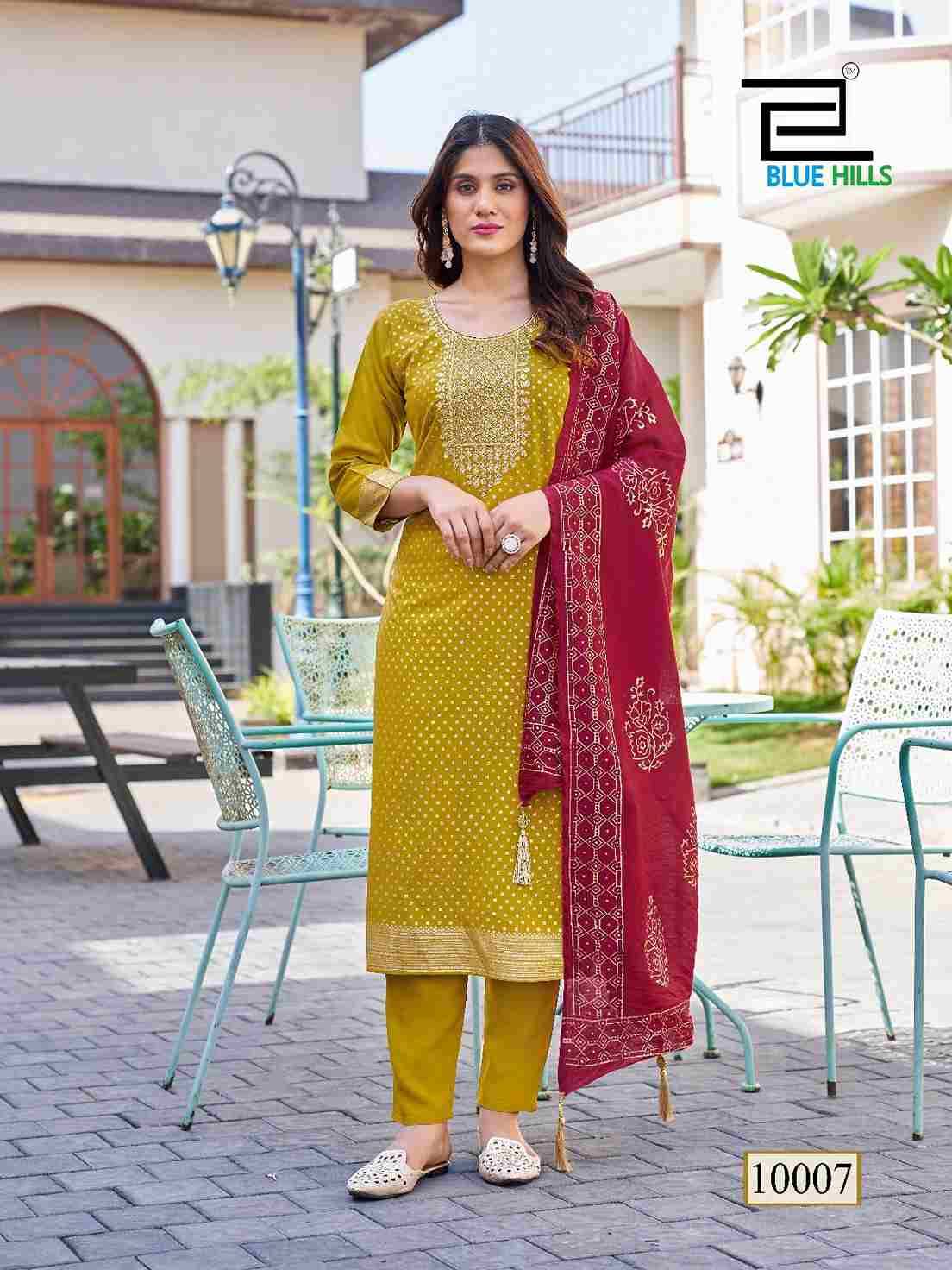 Libaas Vol-2 By Blue Hills 01 To 08 Series Beautiful Suits Colorful Stylish Fancy Casual Wear & Ethnic Wear Rayon print Dresses At Wholesale Price