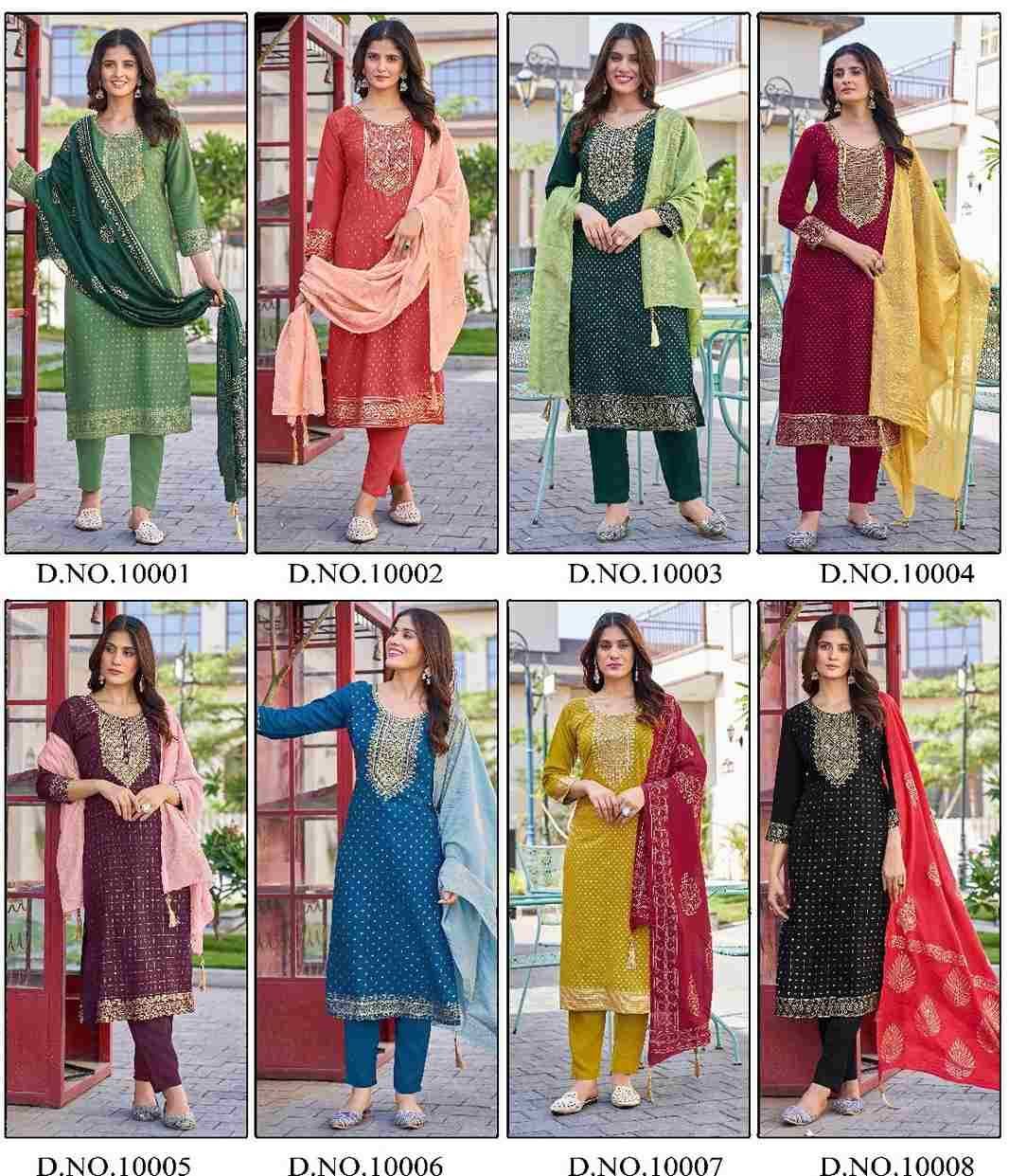 Libaas Vol-2 By Blue Hills 01 To 08 Series Beautiful Suits Colorful Stylish Fancy Casual Wear & Ethnic Wear Rayon print Dresses At Wholesale Price