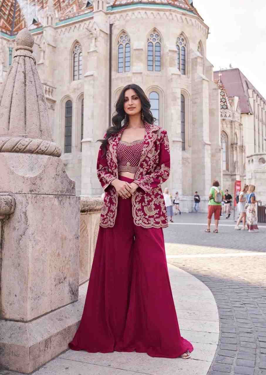 Jannat Gold Pro By Sayuri 5575-E To 5575-I Series Designer Stylish Fancy Colorful Beautiful Party Wear & Ethnic Wear Collection Premium Silk Tops With Bottom At Wholesale Price