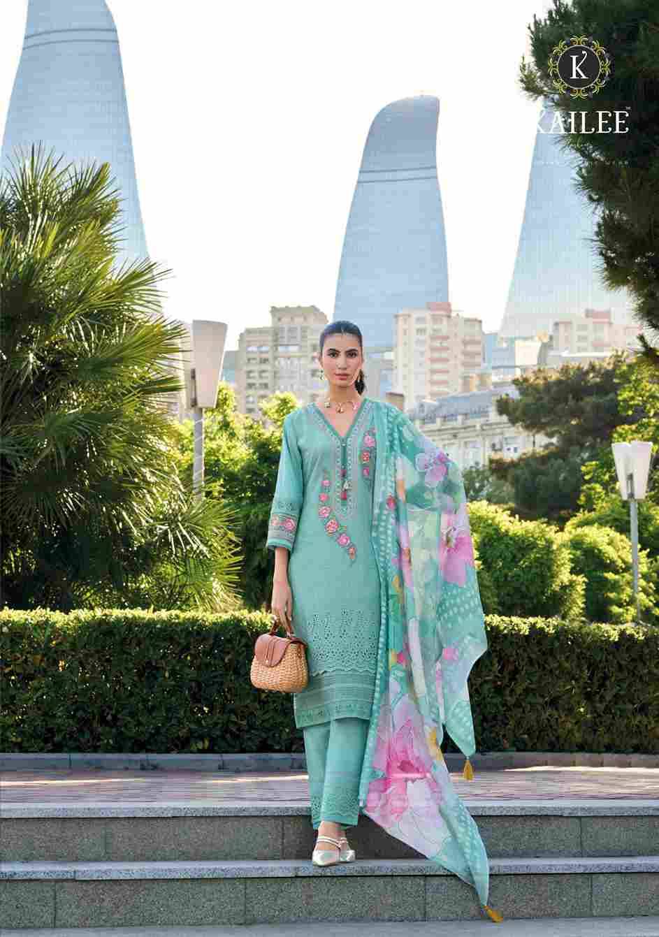 Suffy By Kailee 42721 To 42726 Series Festive Suits Beautiful Fancy Colorful Stylish Party Wear & Occasional Wear Pure Cotton With Work Dresses At Wholesale Price